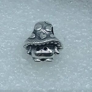 Pandora Silver Mushroom Charm